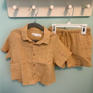 Zara Textured Matching Set